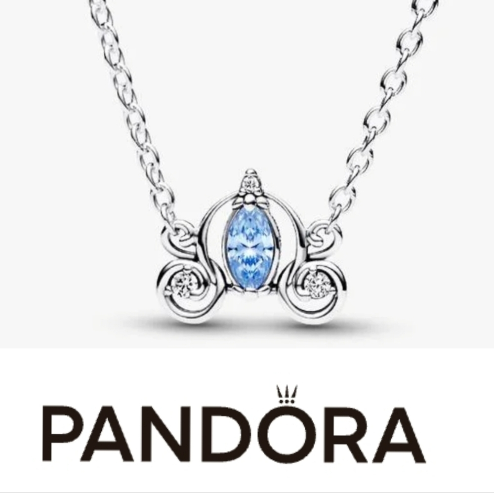 Pandora Disney Cinderella's Carriage Collier Necklace